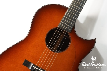 Model AD. Cutaway Cedar/Indian Rosewood - Brown Sunburst